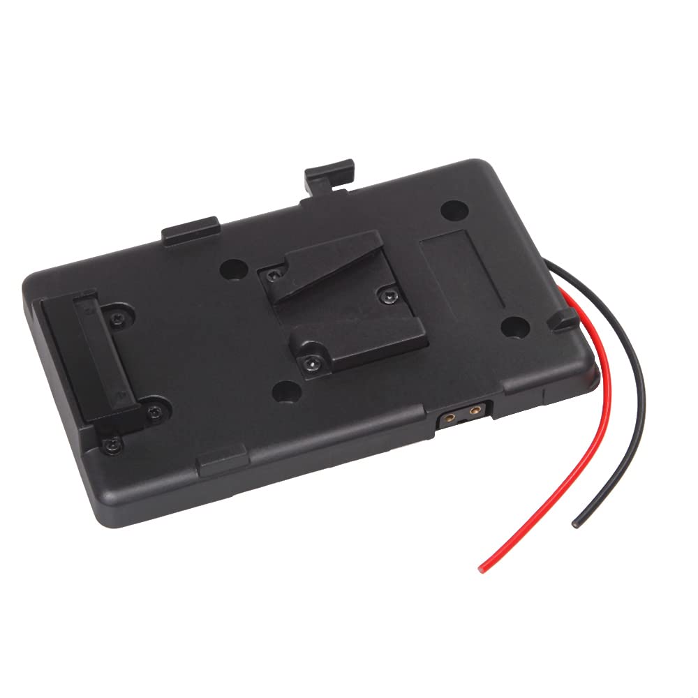 Andoer Adattatore piastra batteria V Mount compatibile con batteria Sony per videocamera DSLR Video Light