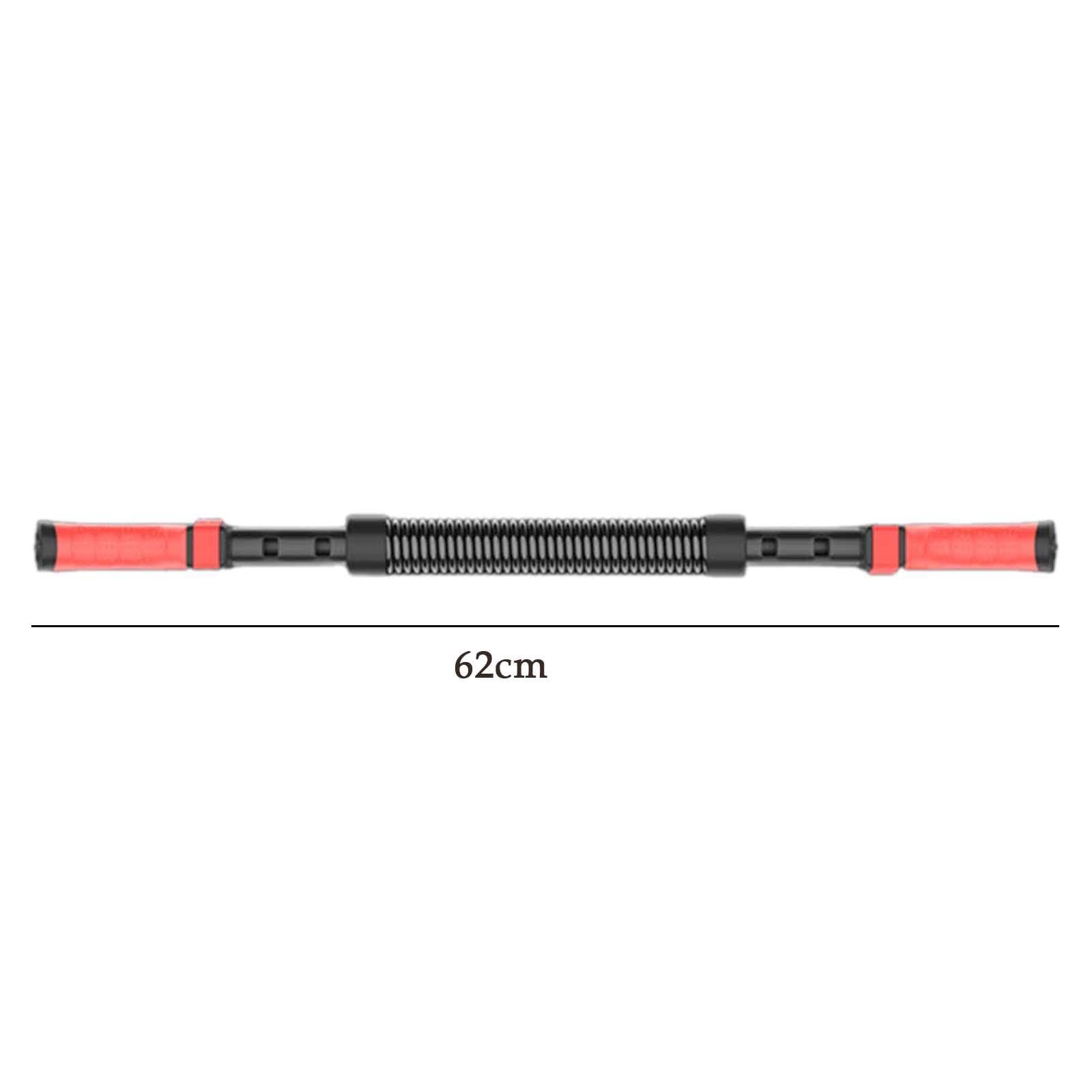 Spring Chest Power Bar Aparato para Ejercicio de Brazos y Pecho Barra Metálica Ajustable con Agarre Seguro y Expansión Muscular Adecuado para