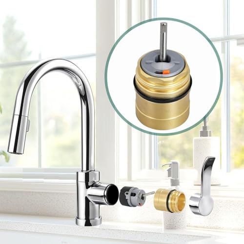 Valve de cartouche de robinet Socobeta mitigeur évier cuisine 1,42 pouce