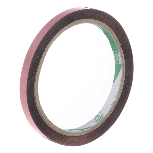 MECCANIXITY Rose Red Metalized Tape 5/16 Inch x 55 Yards Decor Tape for Detailing Accent Wall, Graphic Arts