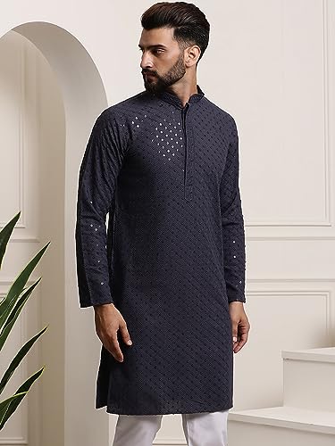 Image of SOJANYA Men's Cotton Regular Kurta