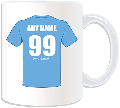 Personalised Gift - Coventry City Mug (Football Design Theme, White) - Any Name/Message on Your Unique Mug - The Sky Blues Skyblues Club