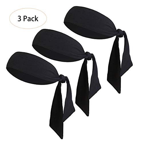 Leaden Sports Headband & Dry Fit Head Ties Tennis Headbands Sweat Bands Headbands