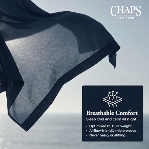 Image of Chaps Full Size Sheet & Pillowcase Sets- 6 Piece, Deep Pocket, Wrinkle Free