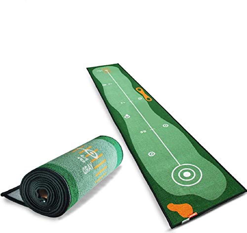 Smartopus Golf Putting Mats Indoor, Golf Putting Green Mat, Anti-Slip And Odorless Golf Training Mat- Professional Golf Practice Mat- Green Long Challenging Putter For Indoor/Outdoor #TOP7