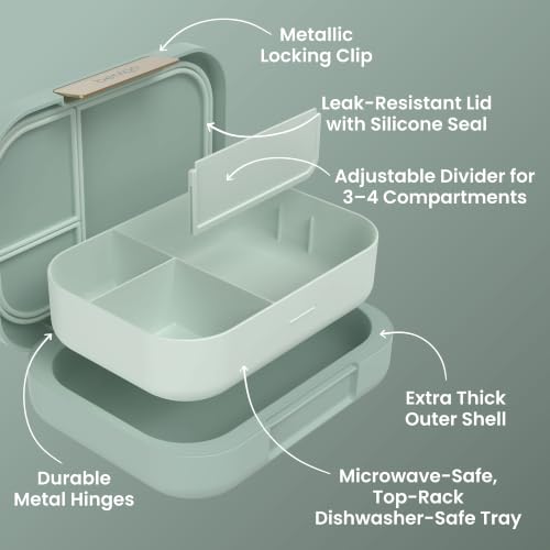 Image of Bentgo Modern Adult Bento Lunch Box with 3-4 Compartments