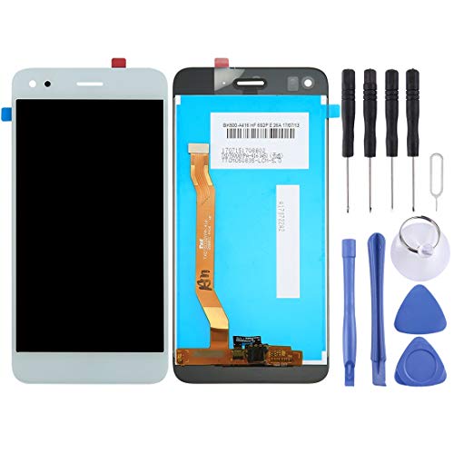 Écran LCD compatible Huawei Y6 Pro 2017 complet vitre tactile et dalles noires et blanches