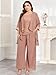TIARALY Plus Size 3 Piece Formal Pantsuit Mother of The Bride Groom Sets with Chiffon Jacket Sparkly Wedding Cocktail Outfits, Champagne, 1X