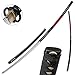 Musashi - Nagamaki 1045 Carbon Steel Blade Clay Tempered Long Samurai Sword