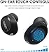 AUKEY True Wireless Earbuds, Bluetooth 5.0 Headphones with IPX5 Water-Resistant, Built-in Mic & Sport Headphones, Portable HiFi Stereo with Charging case