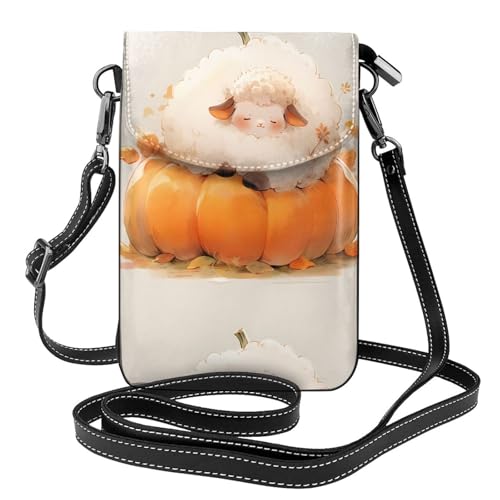 Petit sac à main pour téléphone portable en cuir pour femme