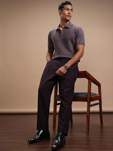 Image of Highlander Men's Polo Tshirt | Flat Knit | Regular Fit | Polo T-Shirt for Man