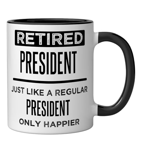 Taza de cerámica con diseño humor Retiro 11 oz miniatura 2