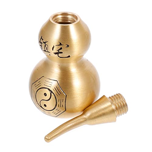 Ipetboom 1Pc Chinese Good Luck Wu Lou, Brass Wu Lou Hu...