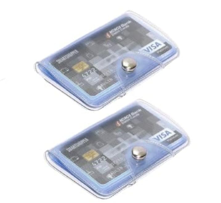 ADA Transparent ATM Visiting Business Credit Card Holder Wallet f...