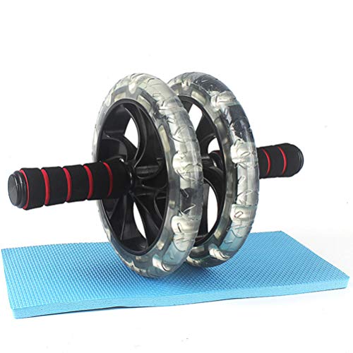 BESPORTBLE - Rolo de exercícios abdominais para treino de abdômen, roda, equipamento de ginástica pa
