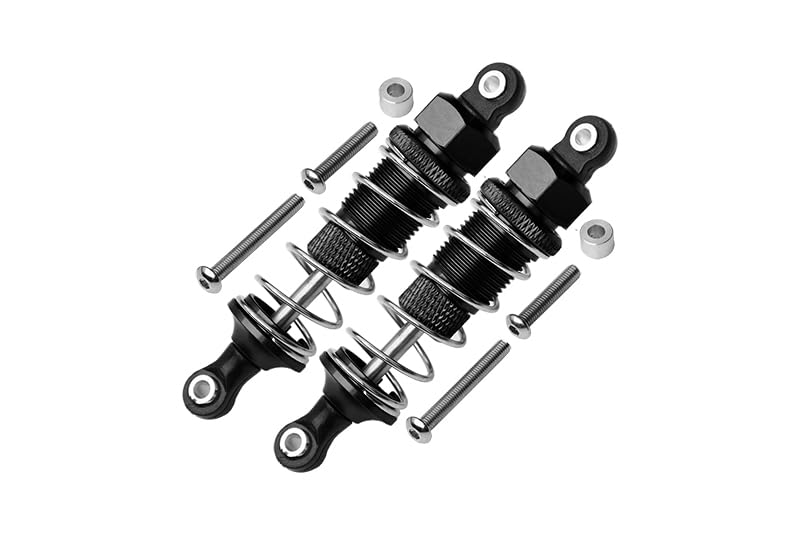 Tamiya TT02B Upgrade Front Upper Tie Rod Set - Spring Steel With Plastic Ends (1 Pair)