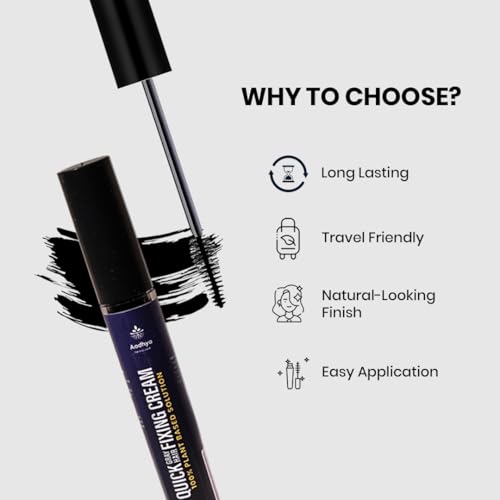 Image of Quick Gray Hair Touch Up Stick 4.5ml | Instant Grey Hair Fixing Cream for Men & Women | Natural Black Root Touch Up | Semi-Permanent Grey Coverage | Enriched with Castor, Jojoba & Shea Butter