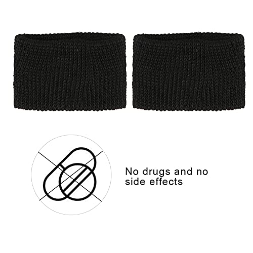 Pulseiras anti-enjoo, 5 cores 1 par Pulseiras anti-náusea Pulseiras anti-enjoo para viagens de avião