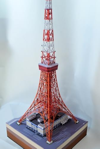 NZPOST Tokyo Tower - Kit de modelo de papel artesanal (kit desmon...
