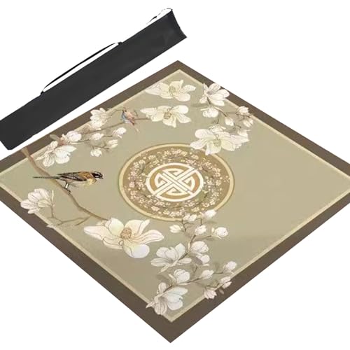 Tapete grueso Mahjong con bolsa, antideslizante miniatura 1