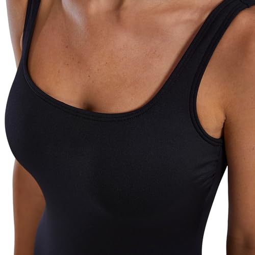 Model wearing TYR Controlfit Color Block Suit