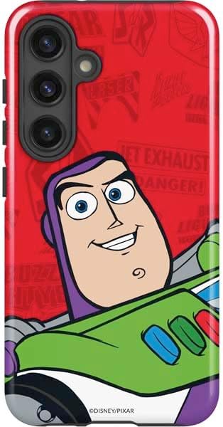 Skinit Impact Phone Case Compatible with Galaxy S25 - Officially Licensed Disney Toy Story Buzz Lightyear Design