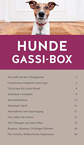 Hunde-Gassi-Box: Für ein entspanntes Zusammenleben! Plus Täschchen für Gassi-Beutel (GU Hundeerziehung)