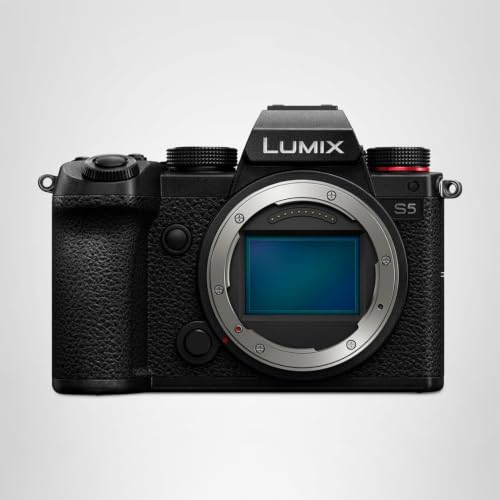 Panasonic LUMIX S5 Full Frame Mirrorless Camera, 4K 60P