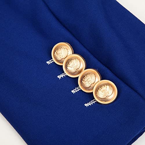 Men's Two Pieces Suit Double Breasted Buttons Peak Label for Business Office Jacket & Pants Set3