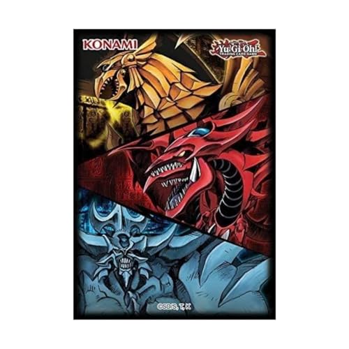 YU-GI-OH! Trading Card Game Slifer, Obelisco & Ra - Fundas para Tarjetas de edición Alemana YGO-J21Slvs