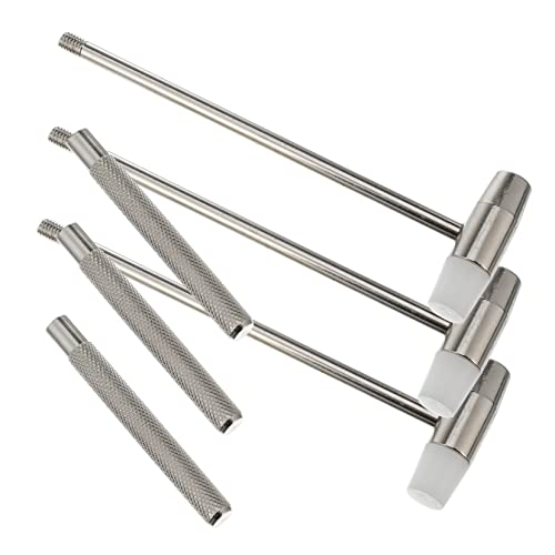 ifundom DIY Mini Hammer Toy 3pcs Watch Repairing Kit Alloy Steel Safe for Jewelry and Tiny Parts