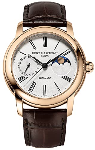 Frederique Constant Classic Moonphase Automatic Silver Dial Men's Watch FC-712MS4H4