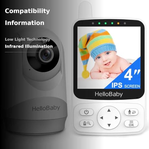 HelloBaby No WiFi Baby Monitor HB6240 の商品画像 2