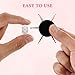 8 pcs Circular Dotting Tools, 6 In 1 Nail Art dotting Tool, Dotting Tools Nail Art for Embossing Tracing Manicure, Professional Nail Salon or Home Use