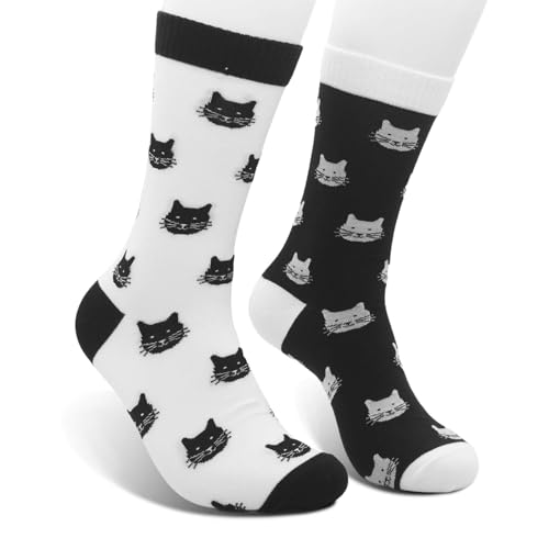 ZYQFN Women's Novelty Socks with Cats On Them ...
