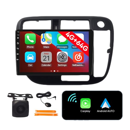 [4G 64G] Android Car Stereo FM Radio Carplay Android Auto 9