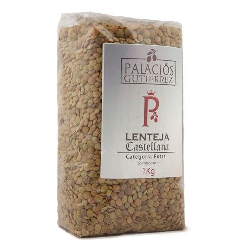 Bolsa plástico 1 kilo lenteja castellana I Palacios Gutierrez