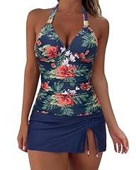 147 Tropical Floral Navy Blue