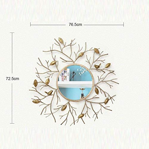 Douba Mirrors Wall Decorative Wall European Stereo Wrought Iron Sofa Background Wall #TOP1