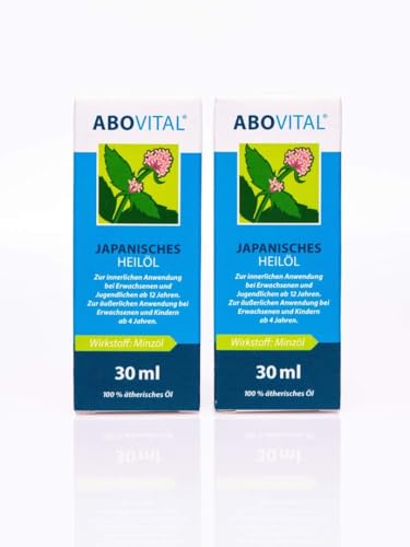 Japanisches Heilpflanzenöl Abovital Minzöl 60ml