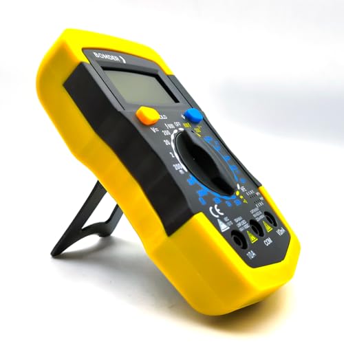 Multímetro Digital 10A C/Capacímetro Beep e Portátil profissional anti-queima automático
