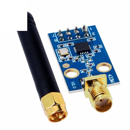 1 unidade CC1101 módulo sem fio com antena SMA módulo transceptor sem fio para Arduino 315/433/868/9