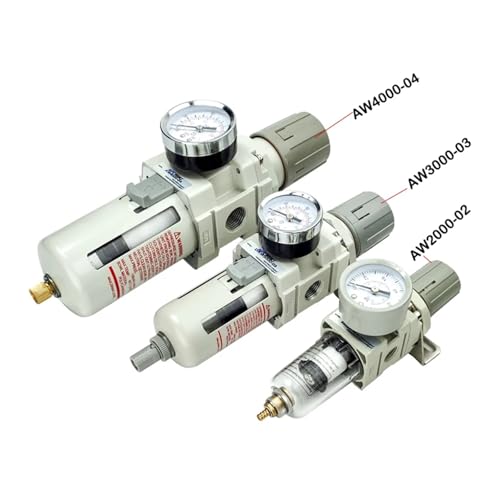 Régulateur de pression d'air pneumatique AW4000-04 avec filtre
