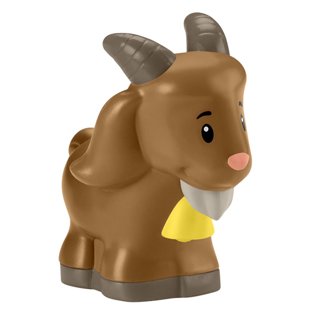 Fisher-Price Little-People Boże Narodzenie szopka zastępcza HPP89 ~ brązowa figurka kozy zapasowa
