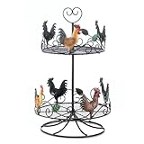 Rooster 2 Tier Countertop Rack 10x10x17”