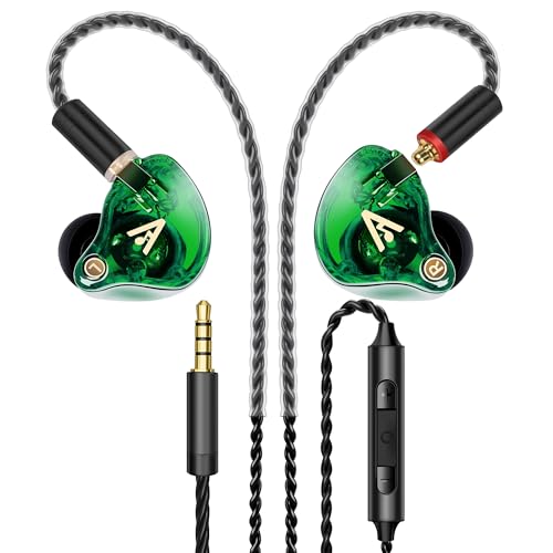 Image of Audiovance Vibes 202M HiFi Wired Earbuds in-Ear Monitor Headphones with Mic