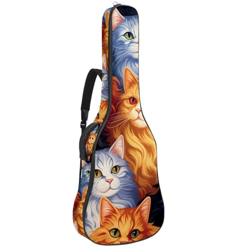Sac guitare acoustique antichoc pour éviter les rayures en voyage