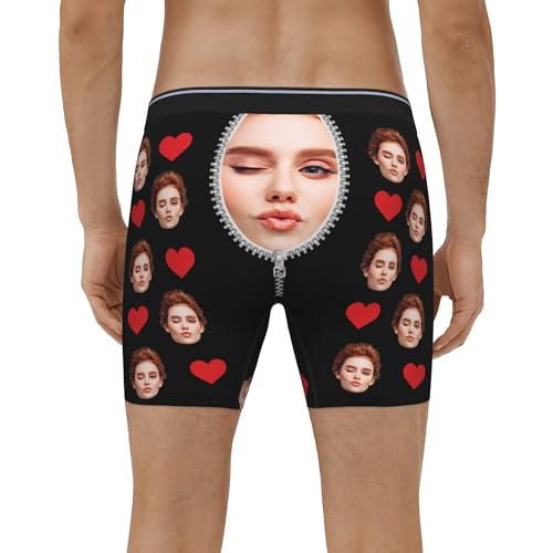 Custom Boxers with Face Personalized Underwear for Men Boyfriend Husband Him Customized Gifts for Christmas4