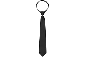 Ties for Boys - Classy Zipper Neckties for Kids: Graduation, School Uniforms